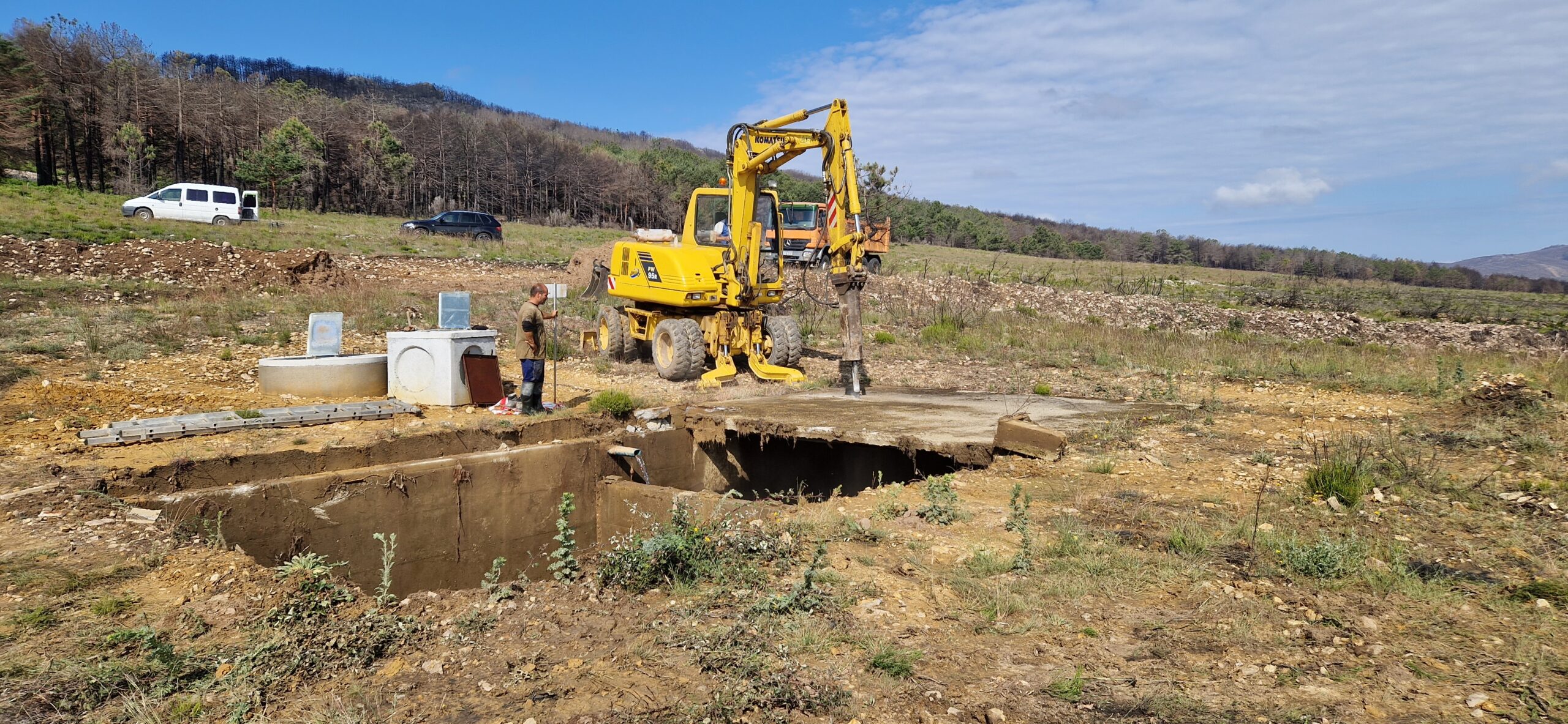 Excavadora ATR Explocanteras